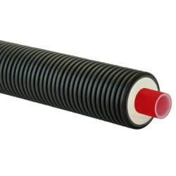 Kulvertrør varme PexFlex PLUS 32/125 mm UNO PN6, Rauheat