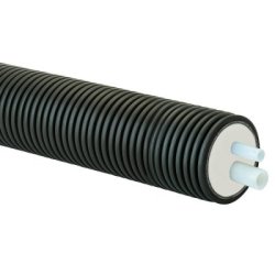 Tappevannrør PexFlex PLUS 40+25/145 mm DUO PN10, Rauheat