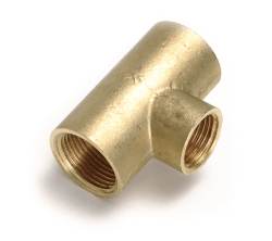 Overgangs T-rør 1" X 1/2" X 1", Isiflo