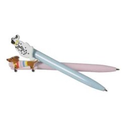 2-Pack pennor med hundar