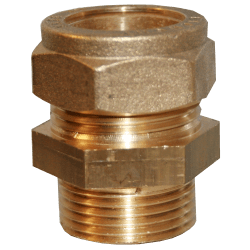 Tippunion 1 kupling x utvendig messing 10 mm x 3/8"