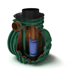 Oljeavskiljare, Baga NSFP006, 6l/s