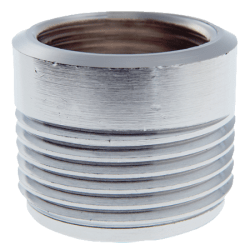 Overgangsnippel inkl. pakning forkrommet 1/2" x 3/4", Trio Perfekta