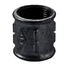 Muffe sort adusert innvendig 3/8"