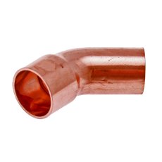Bend 45° m/1 muffe kapillar 42 mm