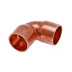Albue 90° med 2 muffer kapillar 18 mm