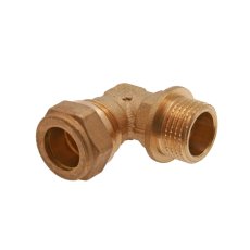 Albue 1 kupling x utvendig messing 28 mm x 1"