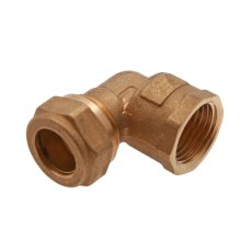 Albue 1 kupling x innvendig messing 28 mm x 1"