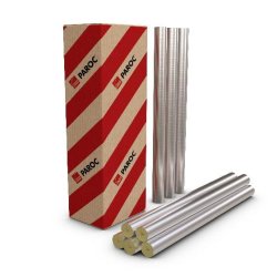 Rørskål Section AluCoat T 60 x 108 mm (3,6 m), Paroc