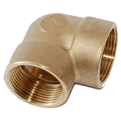 Albu messing innvendig 2", Isiflo