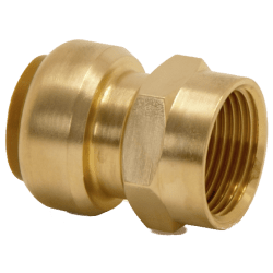 Union 1 muffe x innvendig messing 18 mm x 3/4", Tectite