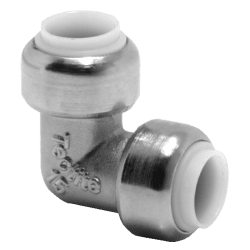 Albue 2 muffer forkrommet 15 mm x 15 mm, Tectite