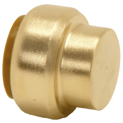 Kappe 1 muffe messing 22 mm, Tectite