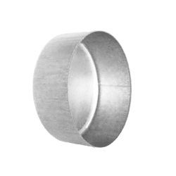 Endelokk muffe ventilasjon 125 mm, Flexit