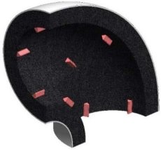 TEROSTAT SPACER Bend 90° 40x193mm (6")