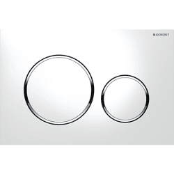 Betjeningsplate Sigma 20 hvit plast, Geberit