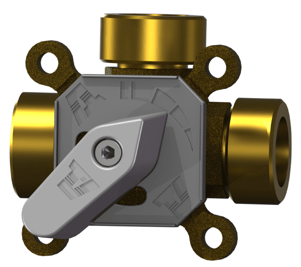 Zoom bilde av Shuntventil TV 3S Kvs 2,5 3/4", Termoventiler