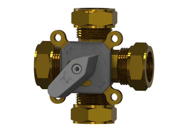 Zoom bilde av Shuntventil TV 4S Kvs 10,0 1", Termoventiler