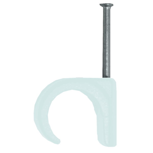 Zoom bilde av Plastklips hvit 22-26 mm 50 st, Tillex