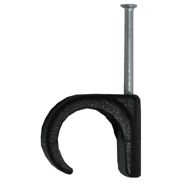 Zoom bilde av Plastklips svart 10-14 mm 100 st, Tillex