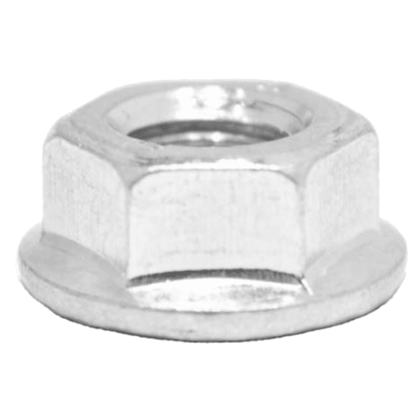 Zoom bilde av Flensmutter elforzinket M10 100 st, Kruge