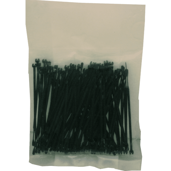 Zoom bilde av Strips svart 380 mm x 4,8 mm (100 st)