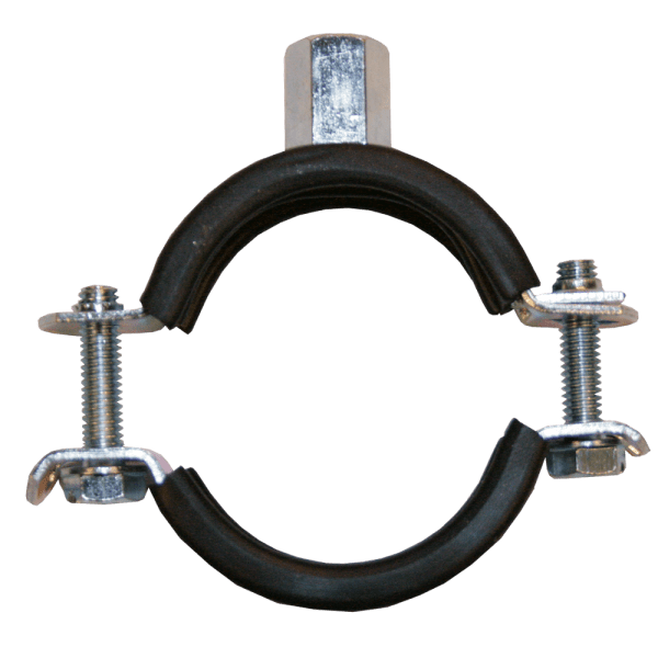 Zoom bilde av Skruklammer ProClamp, elforzinket/gummi 108-114 mm