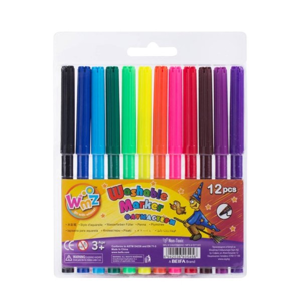 Zoom bilde av 12 colors pennor