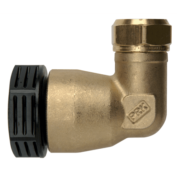 Zoom bilde av Albu 90° 406 messing 40 mm x 28 mm, PRK