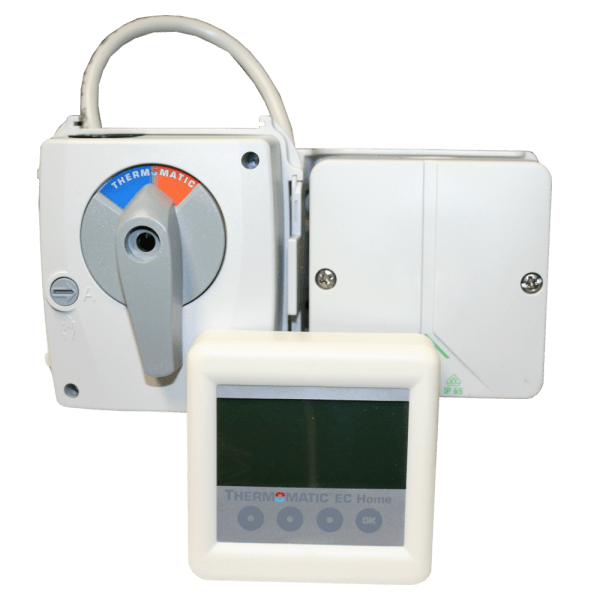 Zoom bilde av Shuntautomatikl Thermomatic EC Home innetemperaturkompensert kablet, Termoventiler