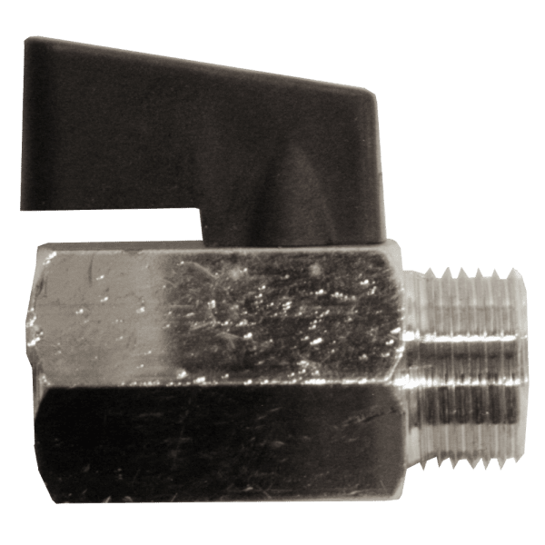 Zoom bilde av Kuleventil med grep forkrommet innvendig x utvendig 1/2", Itap