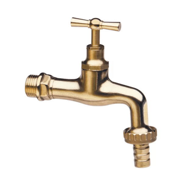 Zoom bilde av Kuletappekran Retro messing utvendig x slange 1/2", Itap