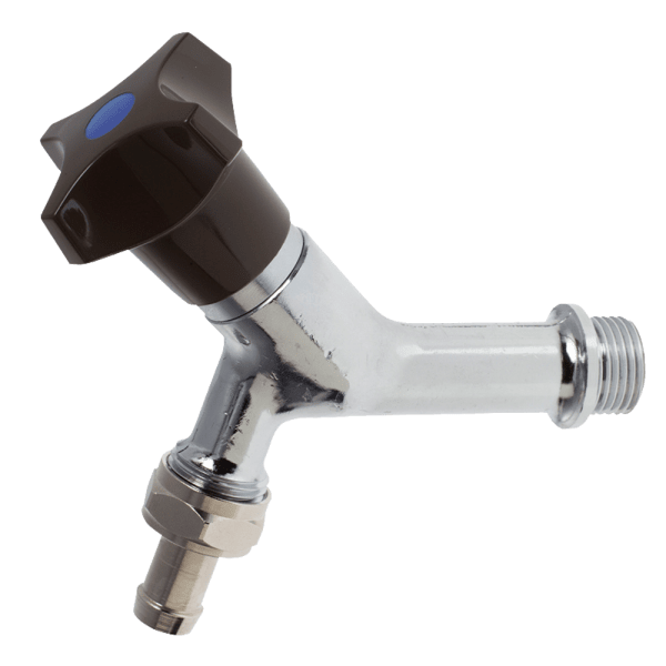 Zoom bilde av Kuletappekran Standard forkrommet utvendig 1/2", Trio Perfekta