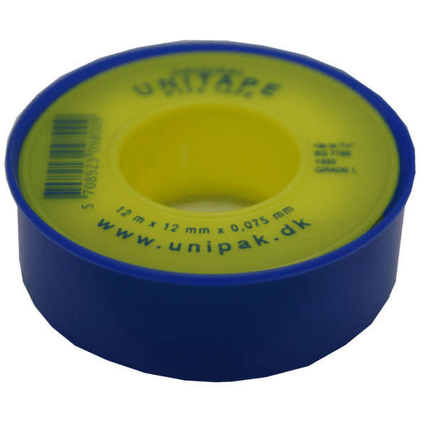 Zoom bilde av Gjengetape Unitape 12 mm (12 m), Unipak