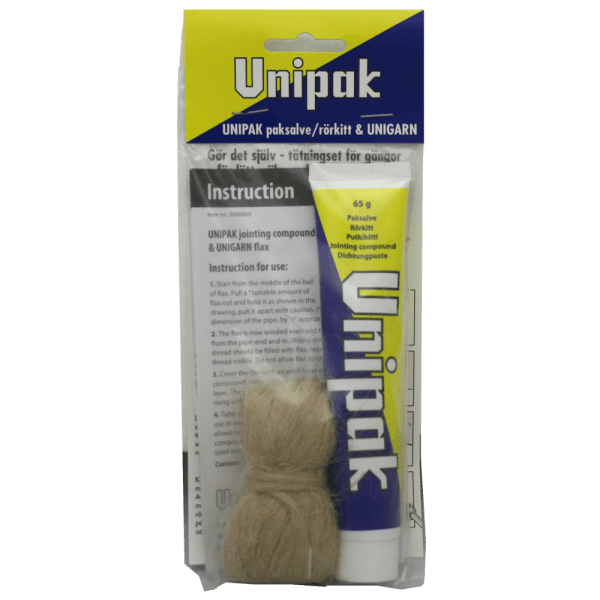 Zoom bilde av Pakksalve m/ hamp 65 g, Unipak