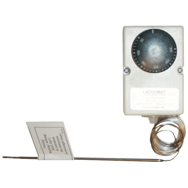 Zoom bilde av Laddomat røkrørstermostat 50-300 °C, Termoventiler
