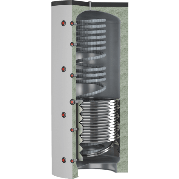 Zoom bilde av Laddotank Eco Combi 2 (1000L), Termoventiler