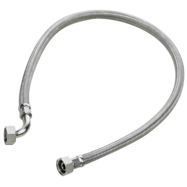 Zoom bilde av Trykkslange Termopar 6520 til drikkevann vinkel løpemutter x rett løpemutter 1/2" (2000 mm), Beulco