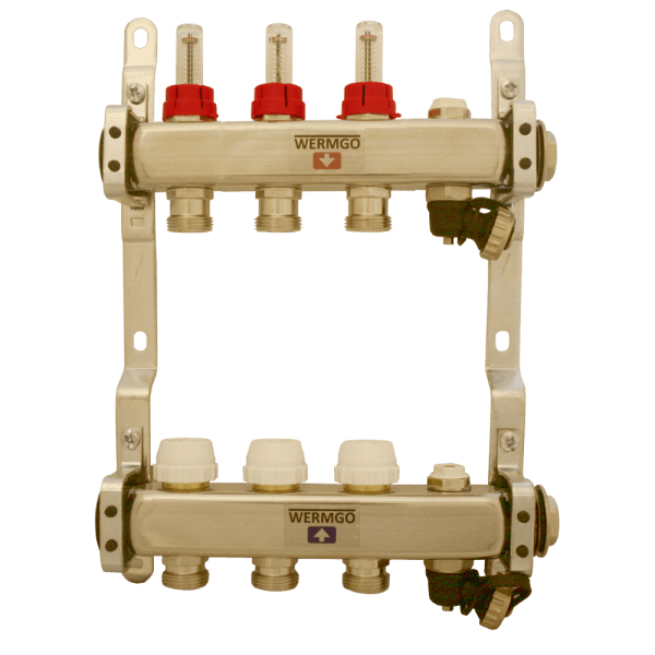 Zoom bilde av Fordeler gulvvarme 3+3 avgreninger, Wermgo