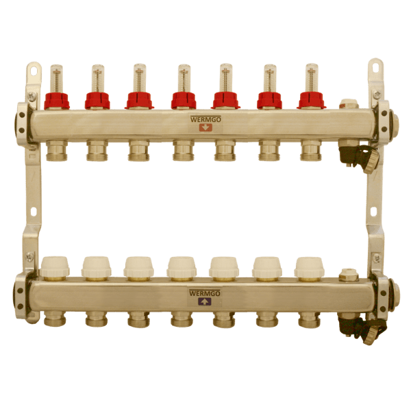 Zoom bilde av Fordeler gulvvarme 7+7 avgreninger, Wermgo