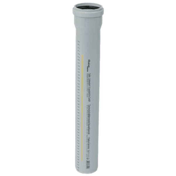 Zoom bilde av Rør m/1 muffe PP 135 x 3000 mm, Skolan safe