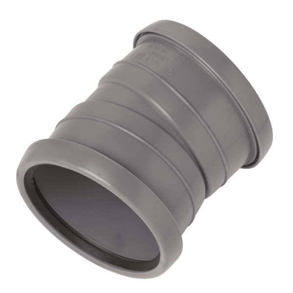 Zoom bilde av Bend 15° m/2 muffer PP/HT 110 mm, Nordic Pipelife