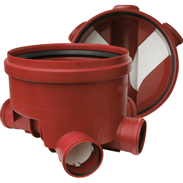 Zoom bilde av Stakekum IC400 3 innløp 400 mm x 110 mm, Pipelife