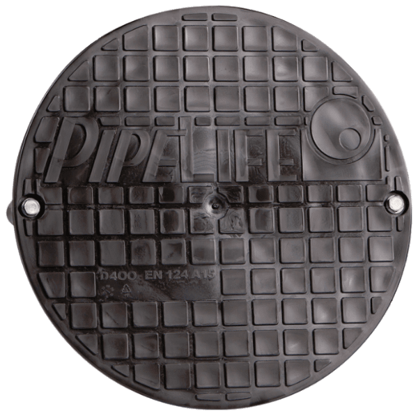 Zoom bilde av Lokk, tett til stigerør med skruer, A15, 400 mm