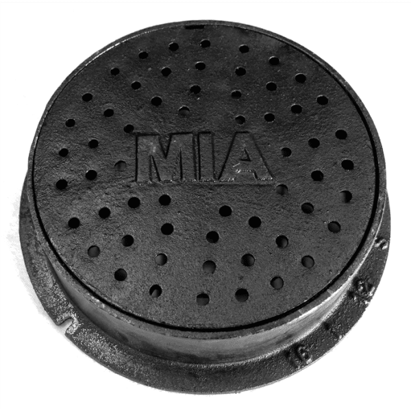 Zoom bilde av Kumlokk rist seigjern, lett 150 mm