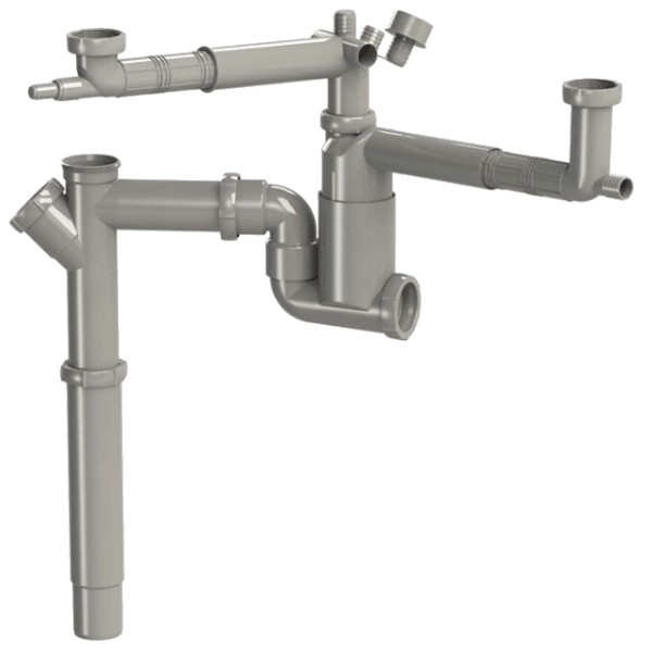 Zoom bilde av Vannlås Falu 3Flex 49001 50 mm x 1 1/2", Faluplast