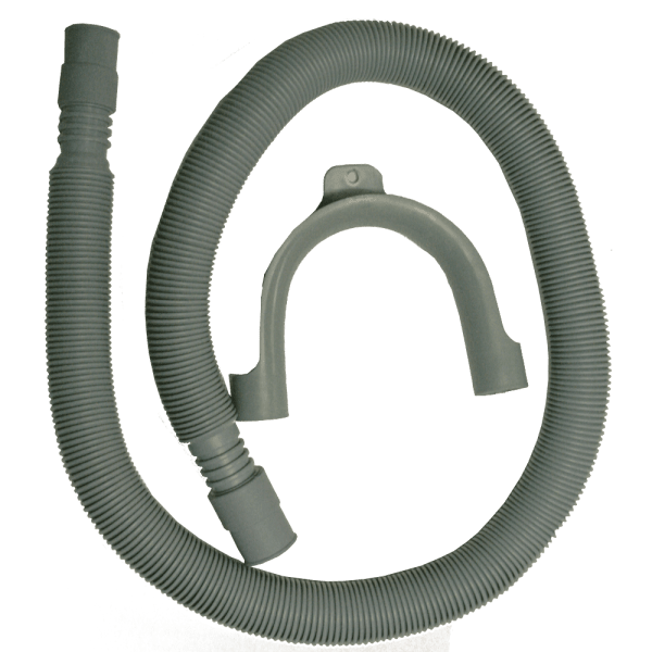 Zoom bilde av Avløpsslange med opphengsbøyle for oppvaske- og vaskemaskin 19/21 mm (uttrekkbar 900-3000 mm), Jafo