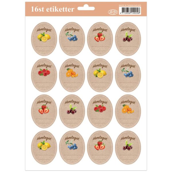 Zoom bilde av Etiketter 16-pack