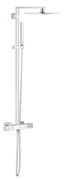Zoom bilde av Dusjsystem Euphoria Cube System 230 med termostatisk blandebatteri for veggmontering, Grohe