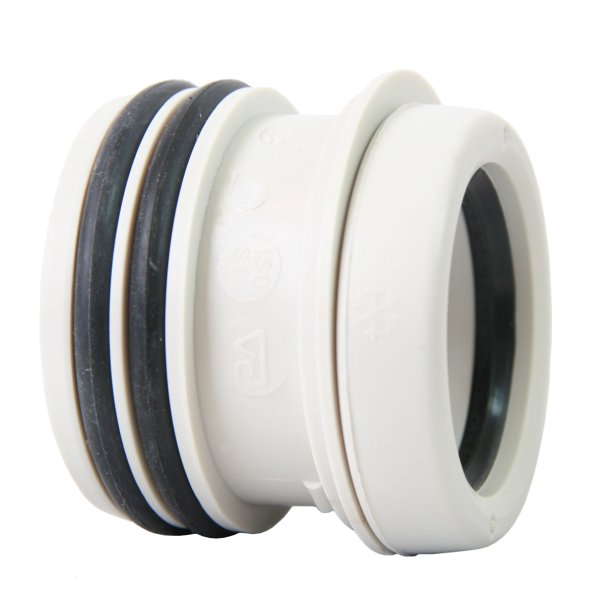 Zoom bilde av Universalovergang hvit, Pipelife, 75 mm x 50 mm